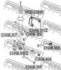 FEBEST CHAB-001Z Control Arm-/Trailing Arm Bush